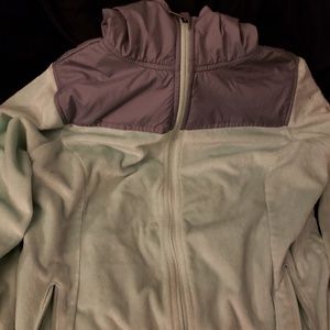 Plush columbia jacket